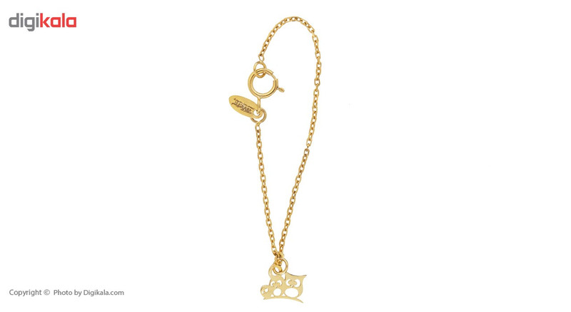 آویز ساعت طلای 18 عیار زنانه ماهک مدل MW0315