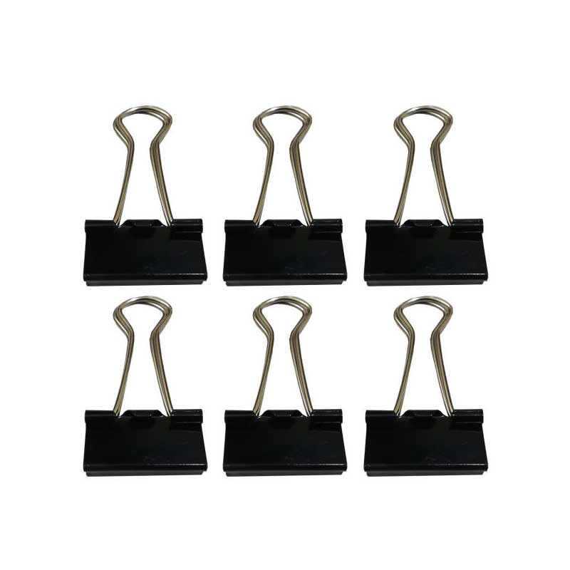 گیره کاغذ مدل Punez-B19 بسته 6 عددی
