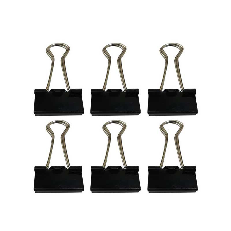 گیره کاغذ مدل Punez-B19 بسته 6 عددی