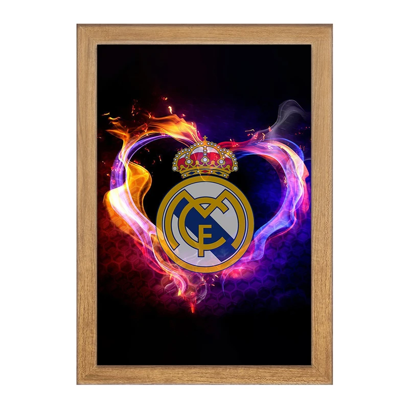 تابلو خندالو مدل باشگاه رئال مادرید کد 26342