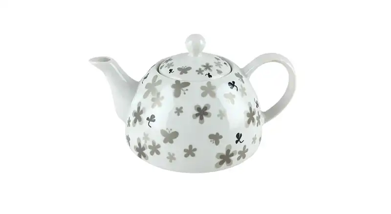 قوری چینی پروانه ای کد 104