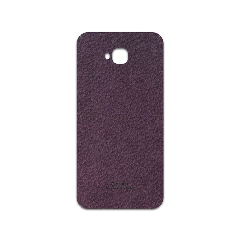 برچسب پوششی ماهوت مدل Purple-Leather مناسب برای گوشی موبایل ایسوس Zenfone 4 Selfie