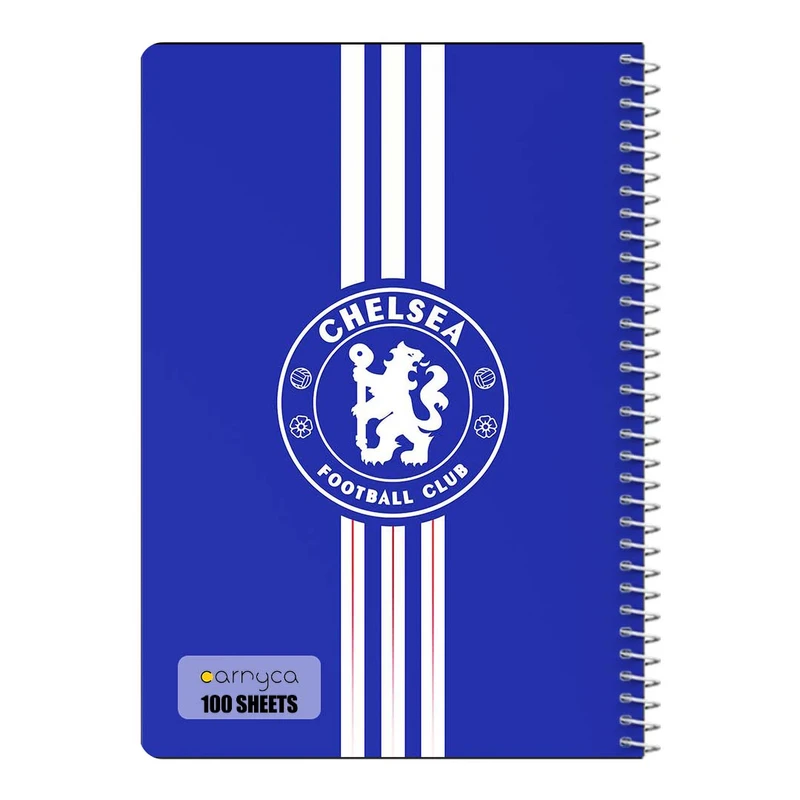 دفتر مشق 100 برگ سیمی کارنیکا طرح چلسی Chelsea کد 25604