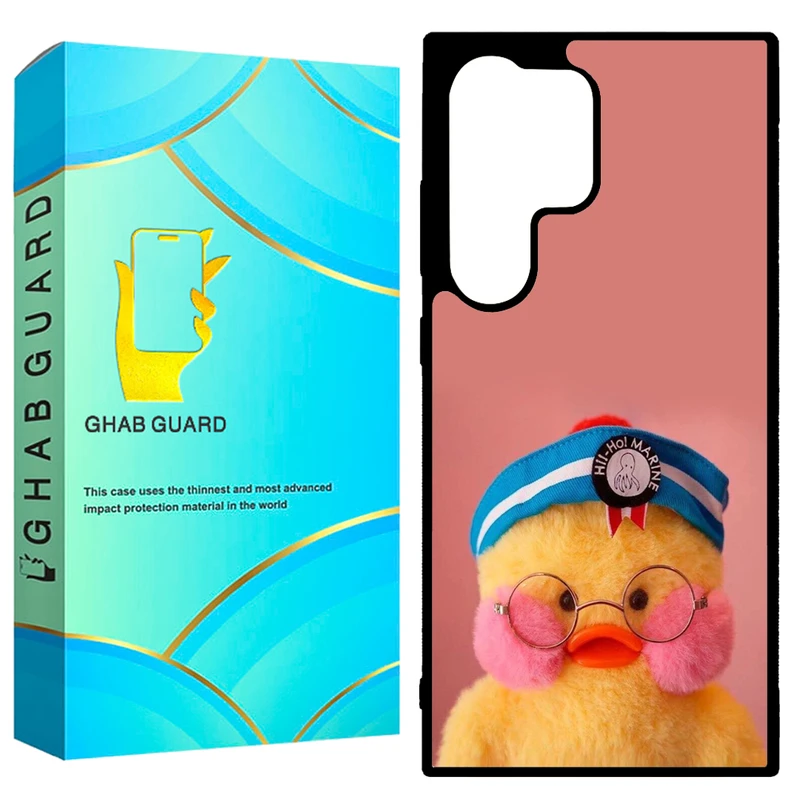 کاور قاب گارد طرح جوجه اردک مدل GCHPD24U مناسب برای گوشی موبایل سامسونگ Galaxy S24 Ultra 5G