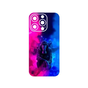 MAHOOT Smoke Rainbow Digital Art 2 Cover Sticker for Apple iPhone 14 Pro