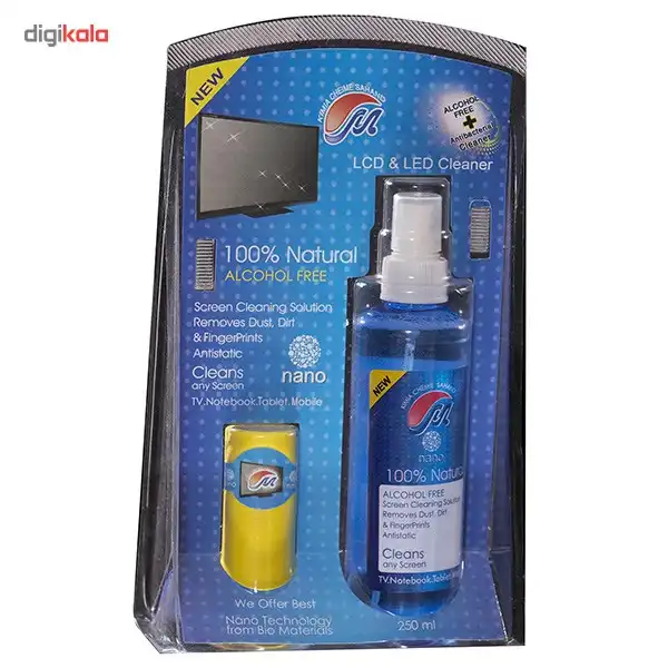 کیت تمیزکننده LCD مهرتاش حجم 250 میلی لیتر