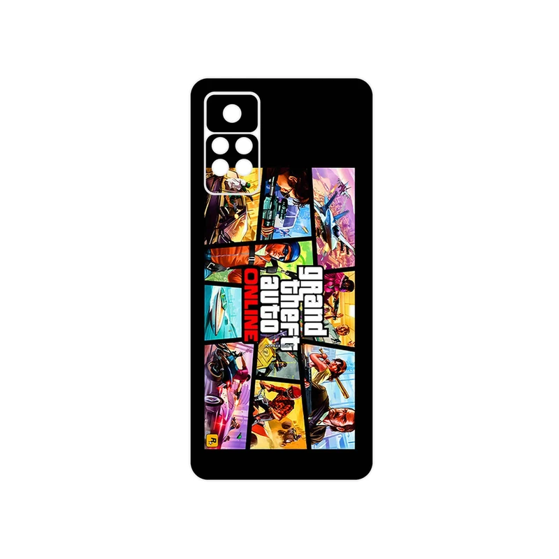 برچسب پوششی ماهوت مدل GTA Online Game Series مناسب برای گوشی موبایل شیائومی Redmi Note 11 Pro