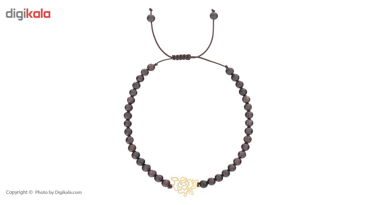 پابند طلا 18 عیار رزا مدل AKS32 -  - 2