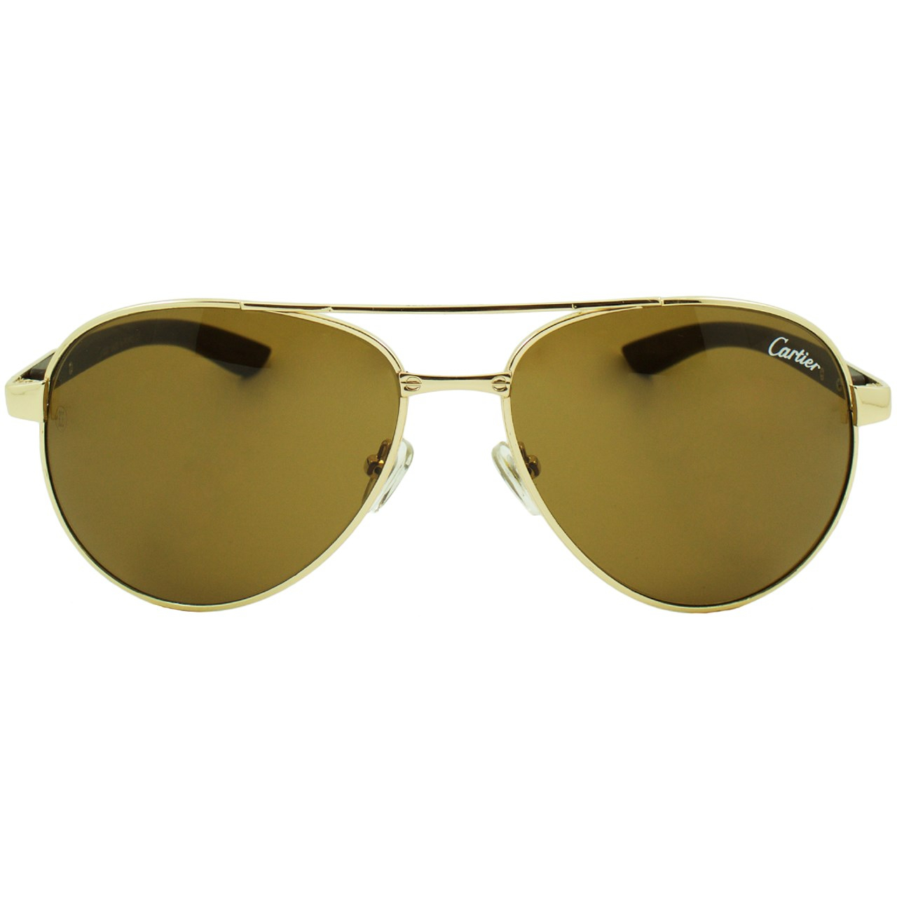 عینک آفتابی طرح کارتیه مدل T8000259 Pure Brown