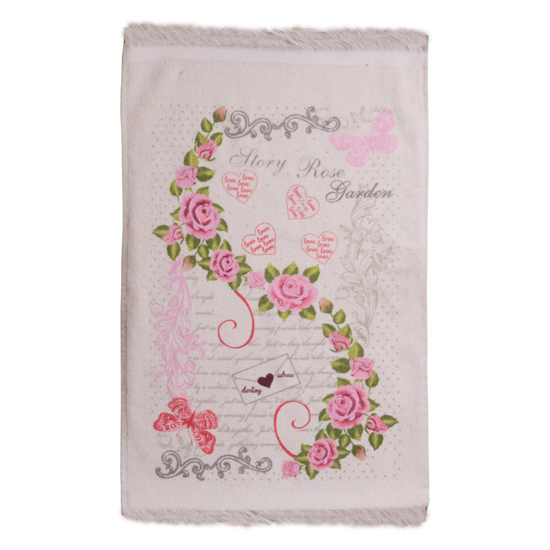 حوله آشپزخانه ژوان ژوزه مدل Rose Garden  بسته 4 عددی