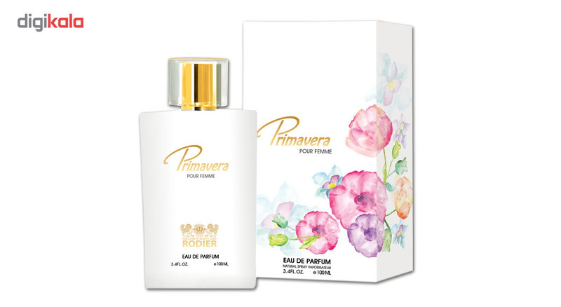 ادو پرفیوم زنانه رودیر مدل Primavera حجم 100 میلی لیتر