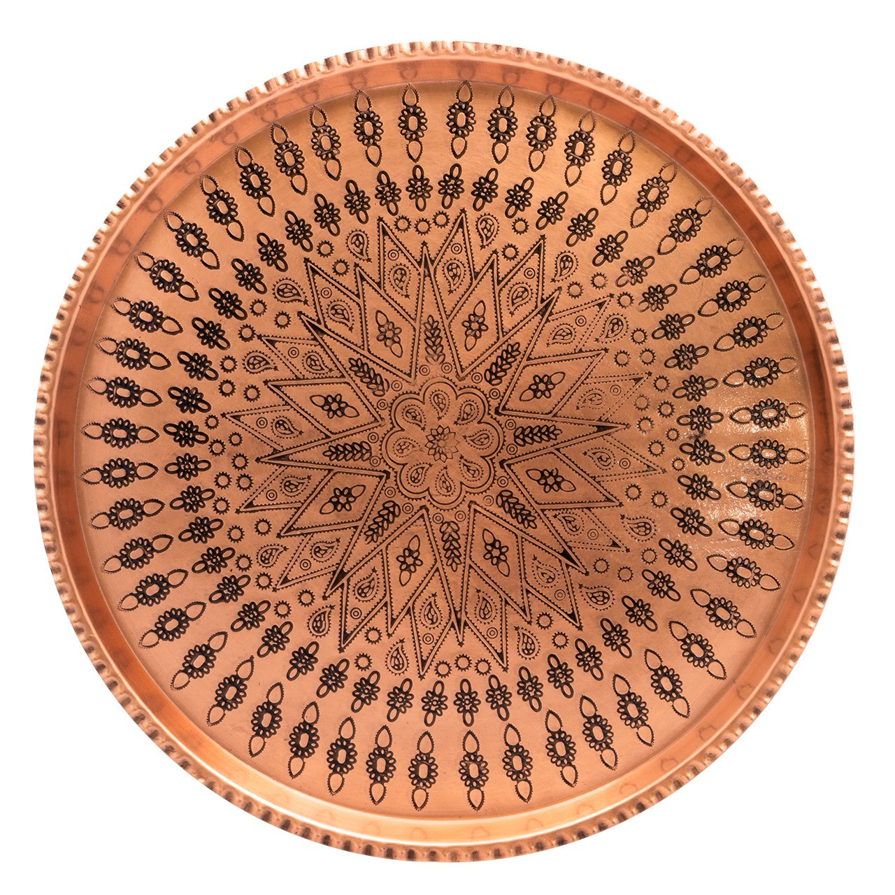 سینی مسی آرت گالری سایز 32 کد 25