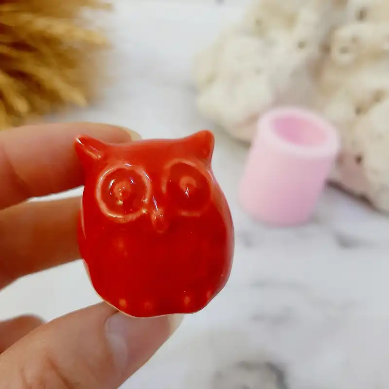 قالب شمع مدل جغد وارمری