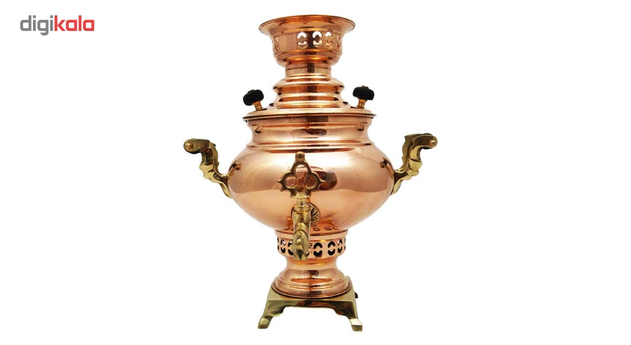 سماور ذغالی مسی کد 1540