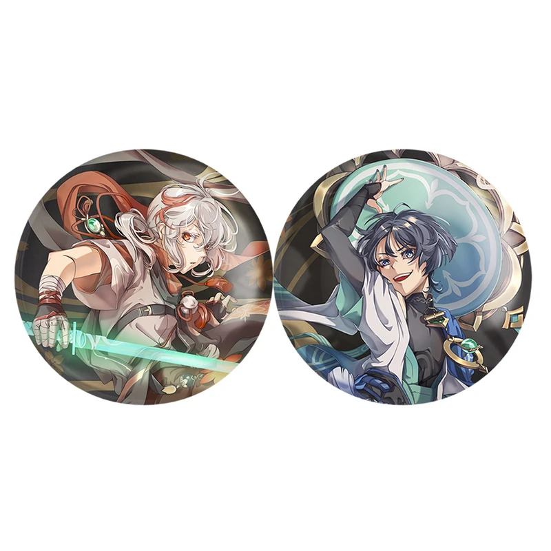 پیکسل خندالو مدل بازی گنشین ایمپکت Genshin Impact کد A236 مجموعه 2 عددی