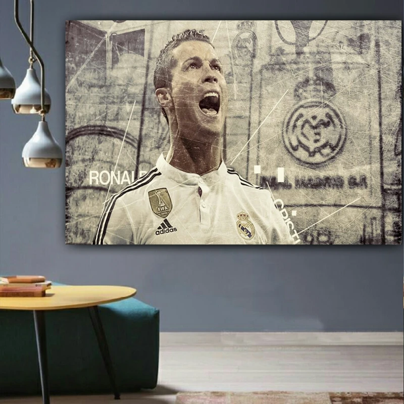  پوستر دیواری طرح کریستیانو رونالدو مدل PO1852