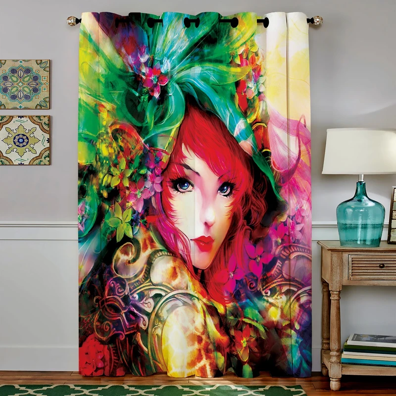 پرده مخمل رنس مدل C4-50104 ارتفاع 190 سانتی متر