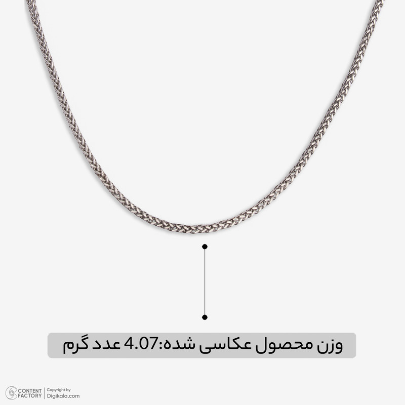 زنجیر میرو طلا 18 عیار مردانه وی گالری مدل NC3589-1