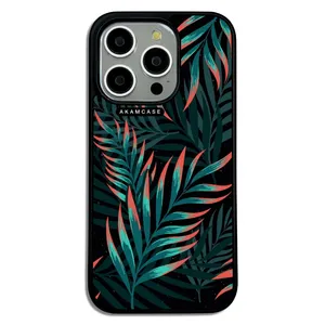 AKAM AMC-WA15PRO-LEAVES-25 Cover For Apple iPhone 15 Pro