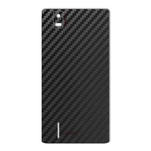 MAHOOT Carbon-fiber Texture Cover Sticker for Huawei Ascend P2