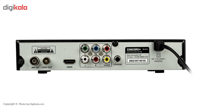 گیرنده دیجیتال کنکورد پلاس مدل DB-2210