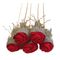 گل مصنوعی بانیبو مدل Rose Flower مجموعه 5 عددی