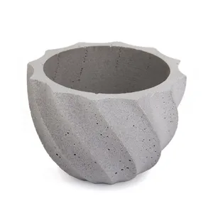 گلدان بتنی طوسی کد P102