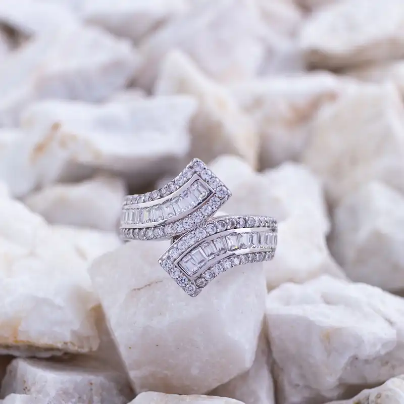 انگشتر نقره زنانه مدل AMT_R120