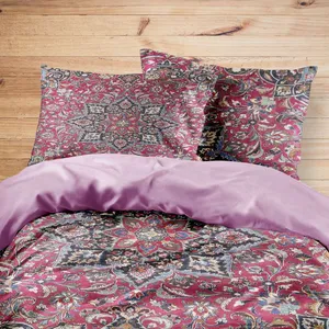 سرویس روتختی مدوپد طرح فرش مشهد مدل C-Mashhad02 یک نفره 4 تکه