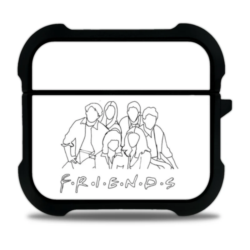 کاور آکام مدل AAP3CASHW-FRIENDS2 مناسب برای کیس اپل ایرپاد 3