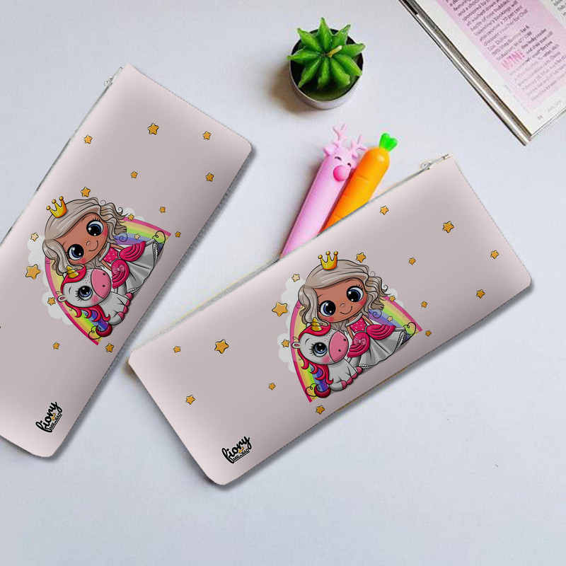 جامدادی مستر راد مدل پرنسس و اسب تک شاخ کد fiory 1972