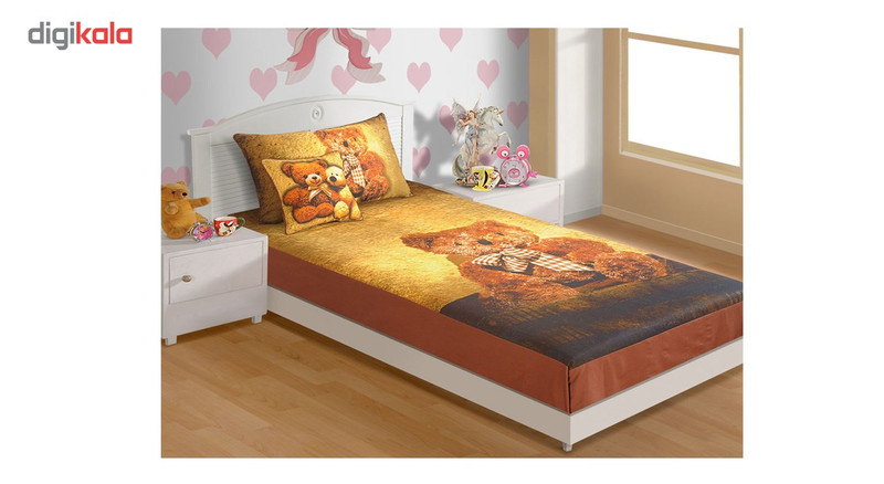 سرویس ملحفه کودک ساوایام مدل KI BSS S 125 یک نفره 4 تکه