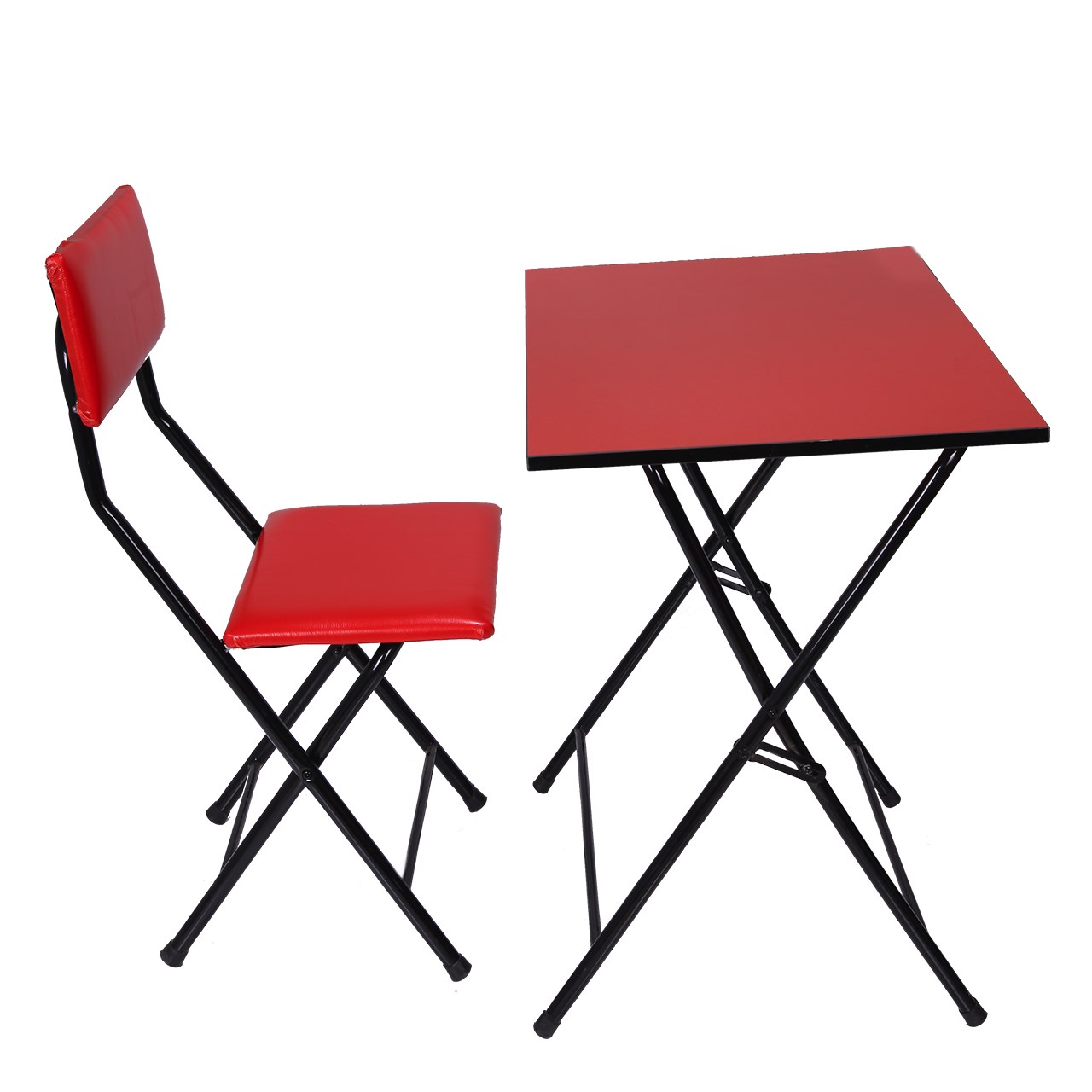 نقد و بررسی میز و صندلی تحریر تاشو و تنظیم شو باس قرمز توسط خریداران