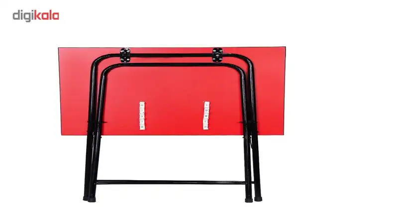 میز و صندلی تحریر تاشو و تنظیم شو باس قرمز