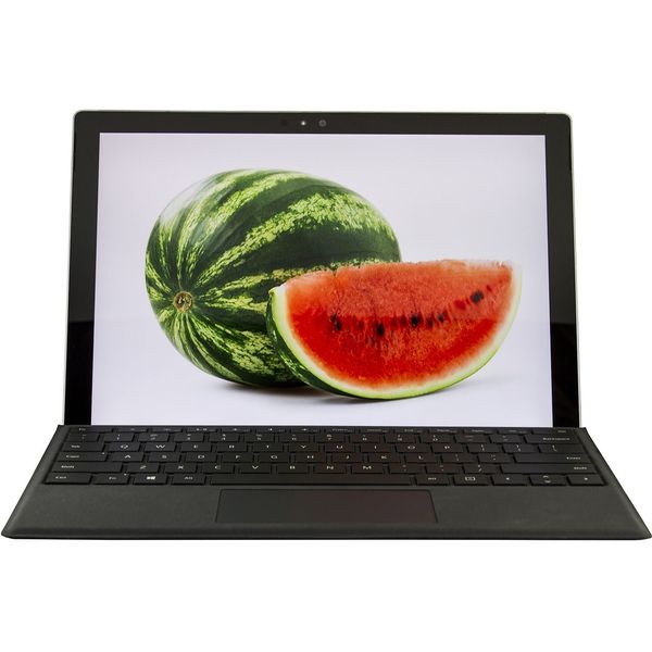 تبلت مایکروسافت مدل Surface Pro 2017 - A به همراه کیبورد  و ماوس و قلم 2017 مشکی رنگ و کیف چرم صنوبر  - ظرفیت 128 گیگابایت
