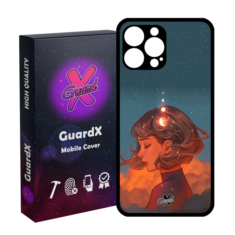 کاور گارد ایکس طرح Girl مدل Glass10302 مناسب برای گوشی موبایل اپل iPhone 14 Pro Max