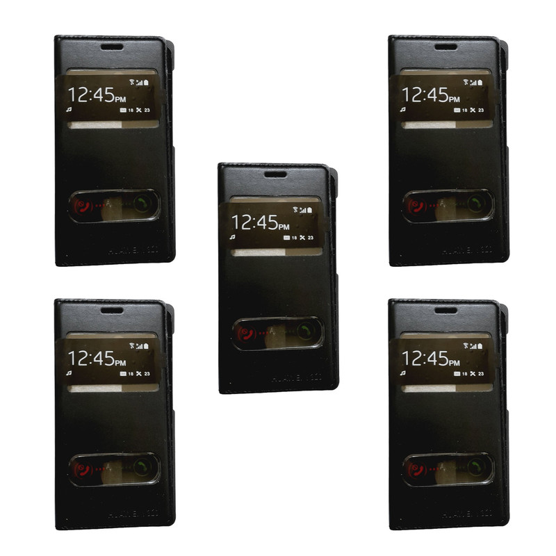 کیف کلاسوری کد Y320 مناسب برای گوشی موبایل هوآوی Y320 بسته 5 عددی   