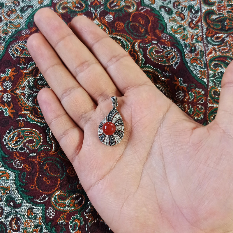 آویز گردنبند نقره زنانه سلین کالا مدل ce-pel37 آویز گردنبند نقره زنانه سلین کالا مدل ce-pel37