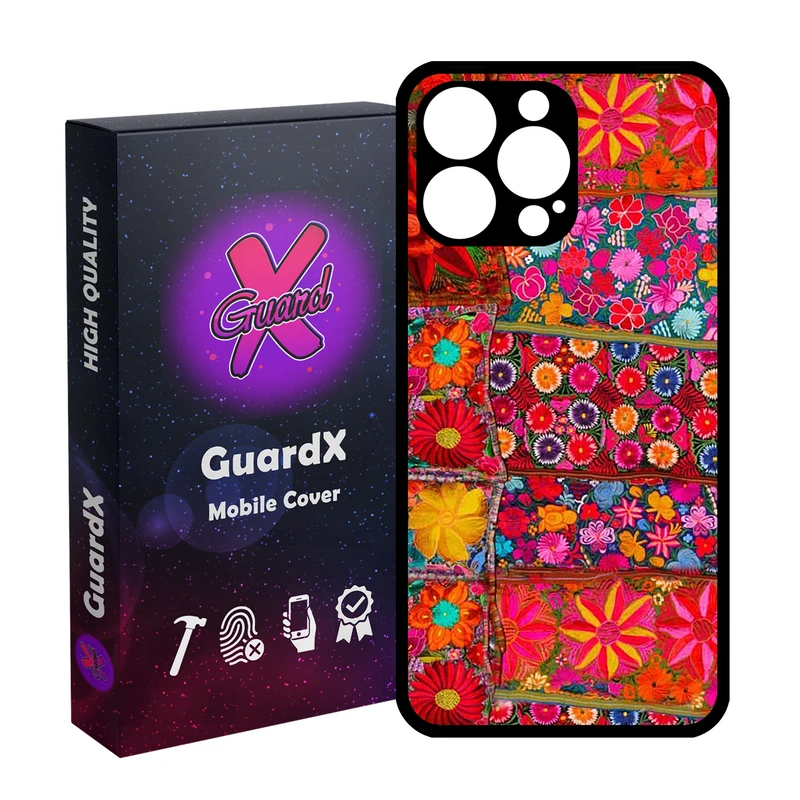 کاور گارد ایکس طرح رنگی مدل Glass10403 مناسب برای گوشی موبایل اپل iPhone 14 Pro Max