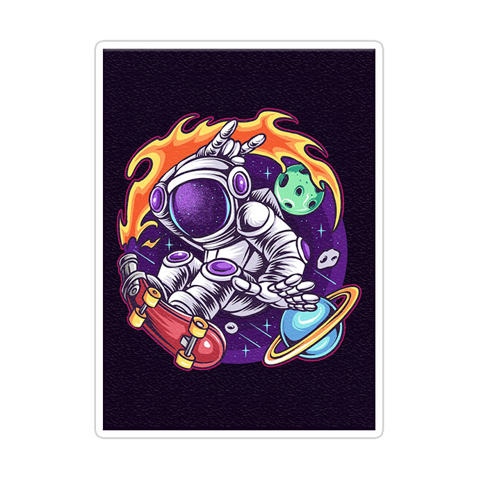 استیکر تزئینی موبایل و تبلت ماسا دیزاین مدل AS126 space