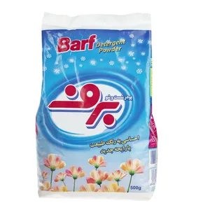 پودر رخت شویی دستی برف مقدار 500 گرم