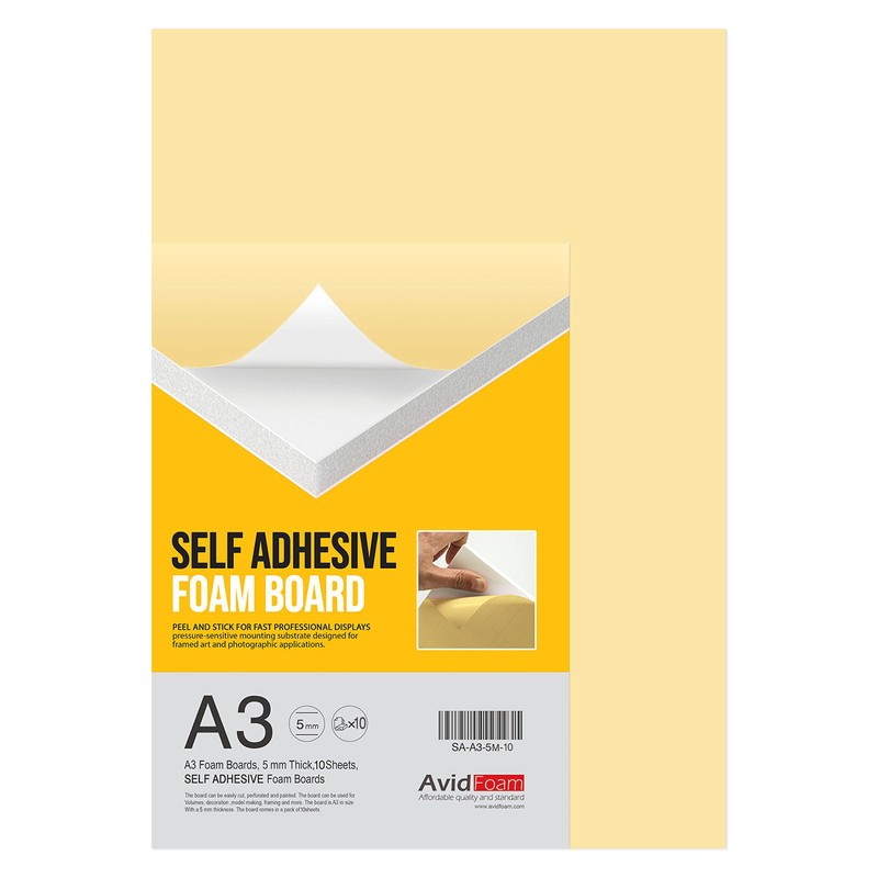 فوم برد آویدفوم مدل SA-A3-5M-10 بسته 10 عددی فوم برد آویدفوم مدل SA-A3-5M-10 بسته 10 عددی