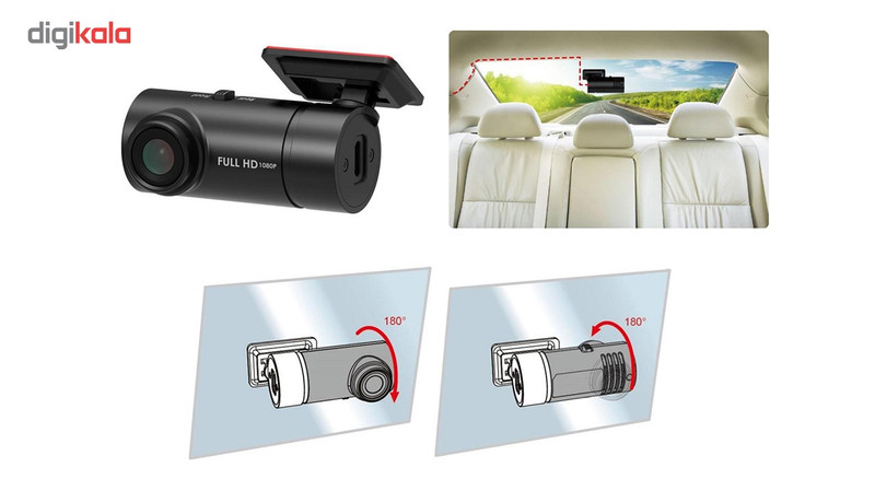 دوربین فیلم برداری خودرو اچ پی مدل f870g RC3