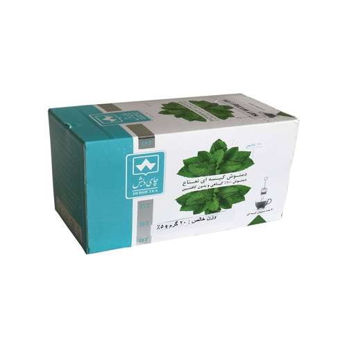 دمنوش گیاهی نعناع دبش بصیر ایران بسته 20 عددی