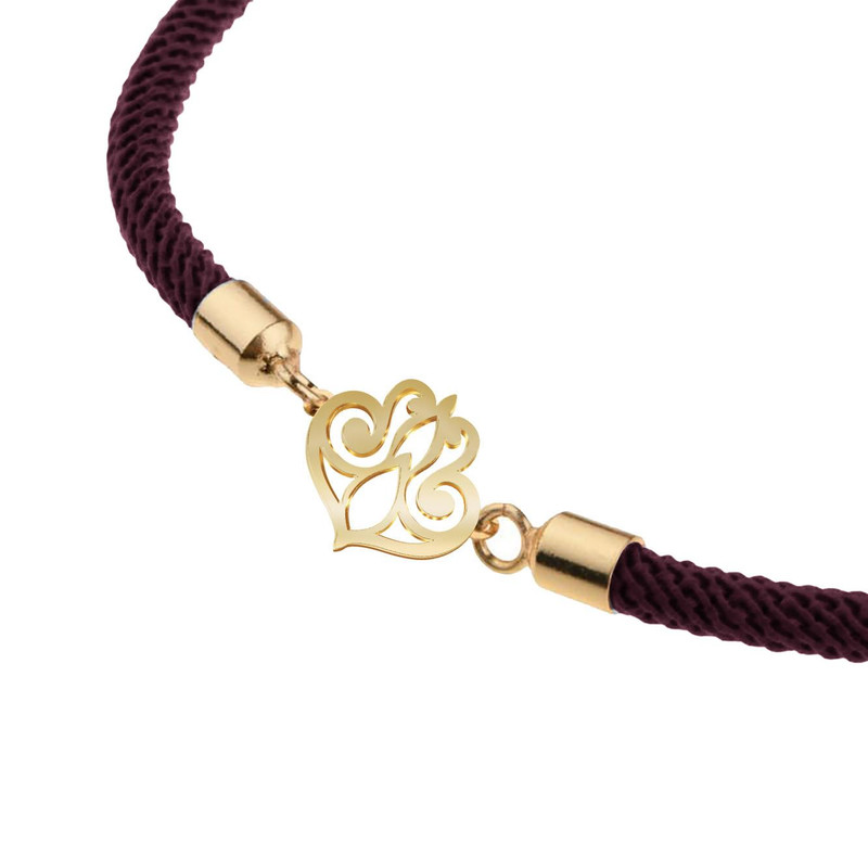 دستبند طلا 18 عیار زنانه مدوپد مدل اسلیمی کد D11-10640