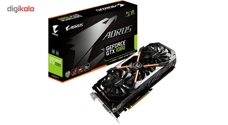 کارت گرافیک گیگابایت مدل GV-N1080AORUS-8GD (rev. 2.0)