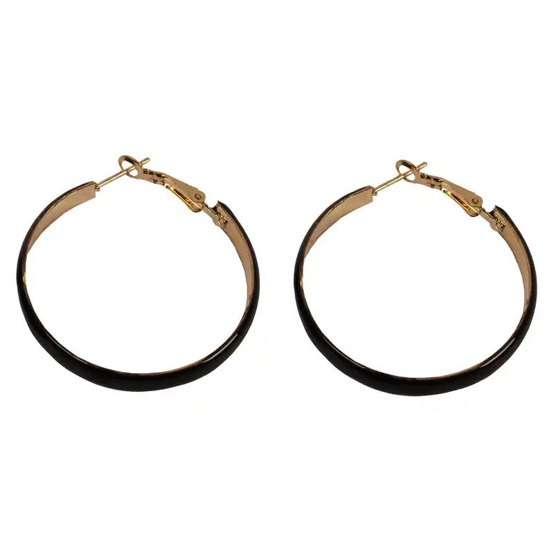 گوشواره زنانه مدل حلقه ای گرد کد 04