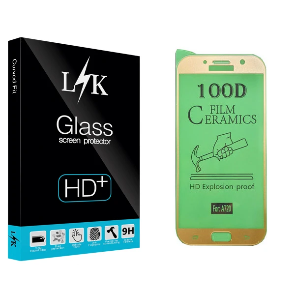 محافظ صفحه نمایش سرامیکی ال کی مدل +LITE مناسب برای گوشی موبایل سامسونگ Galaxy A7 2017/ A720