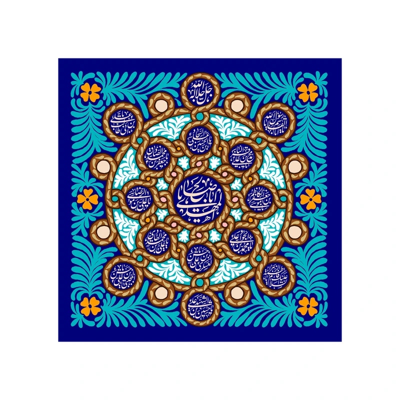 پرچم مدل نیمه شعبان کد 38.100100