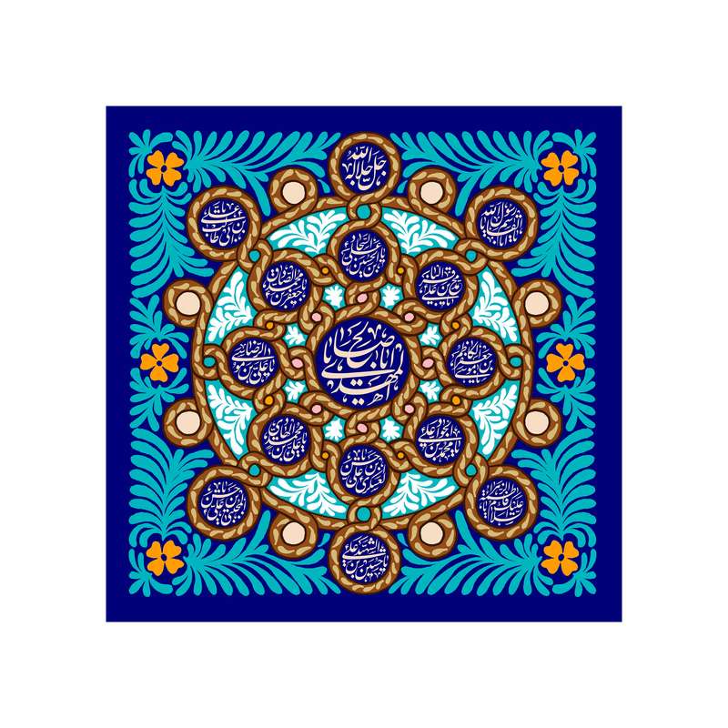 پرچم مدل نیمه شعبان کد 38.100100